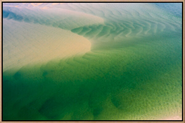Green Abstract - Aerial Artwork