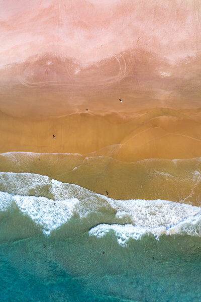 Sea Elements, Aerial Artwork, Brian Randall, Mornington Peninsula, Victoria